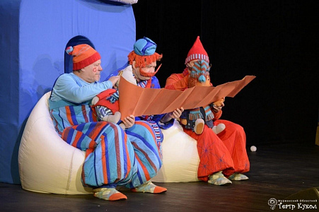 Спектакль Мурманского театра кукол «Зима в Простоквашино»