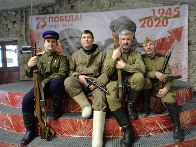 Выставка «Амуниция бойцов Великой Отечественной войны»
