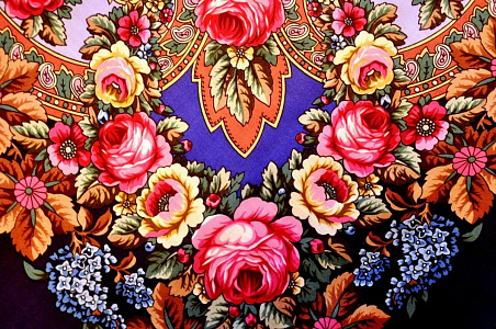 Выставка «Яркие краски русского платка»